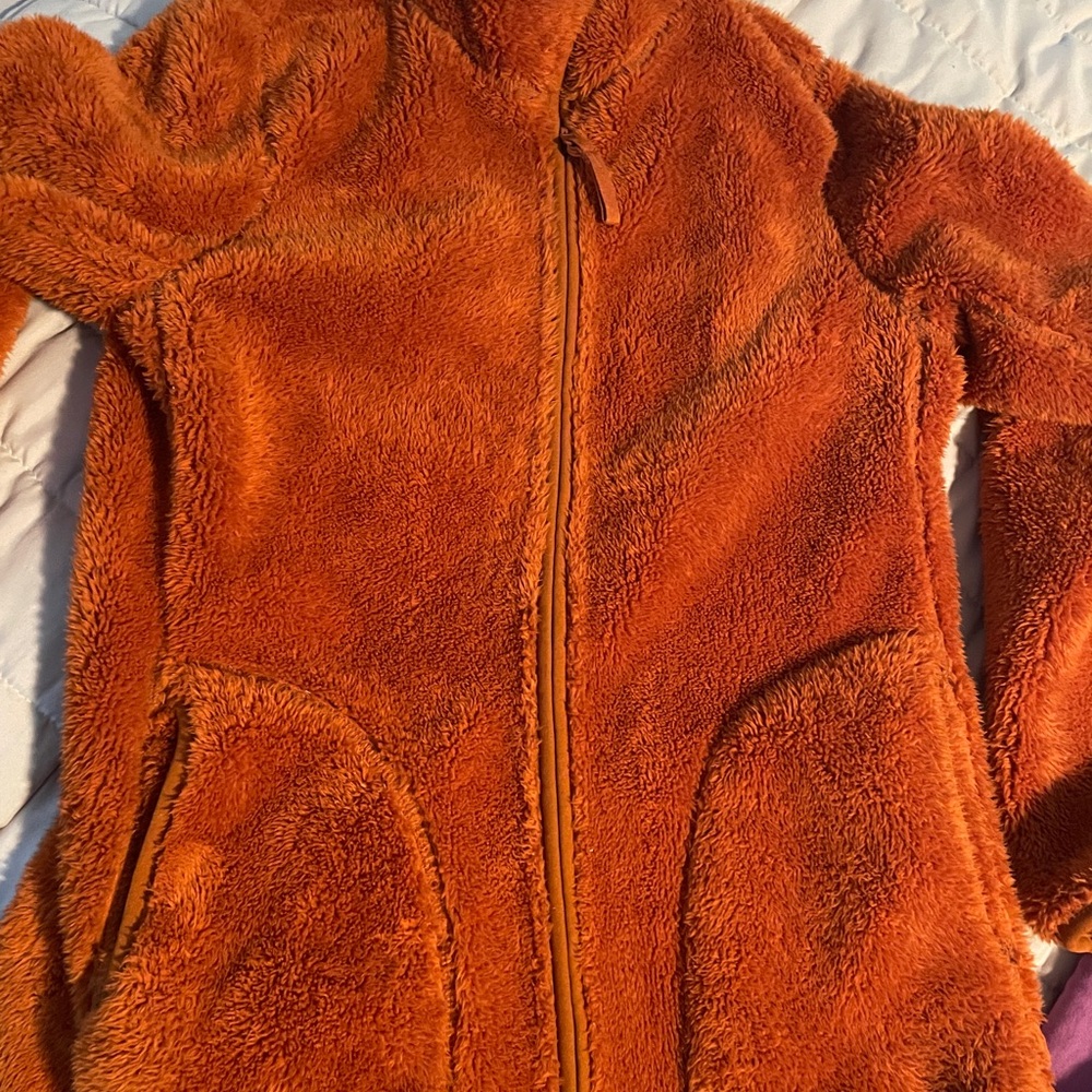 Cozy Orange reversible Jacket
